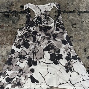 Floral Print Women's Tank Top